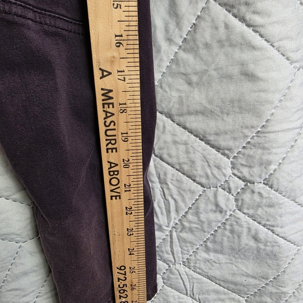 Mudd Women's FLX Stretch Jeans Casual Solid Purple Indigo Skinny Sz 5 - Picture 6 of 12